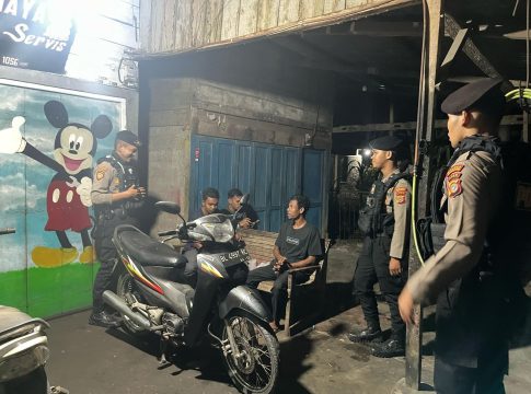 Team Patroli Perintis Presisi Sat Samapta Polres Abdya Melaksanakan Patroli dan Beri Himbauan