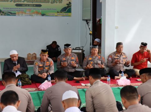 Polres Aceh Tengah Peringati Maulid Nabi, Jadikan Ajaran Rasulullah sebagai Teladan