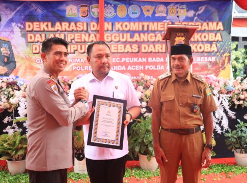 Polda Aceh Komitmen Cegah Narkotika: Bentuk dan Bina 94 KBDN di Seluruh Kabupaten/Kota