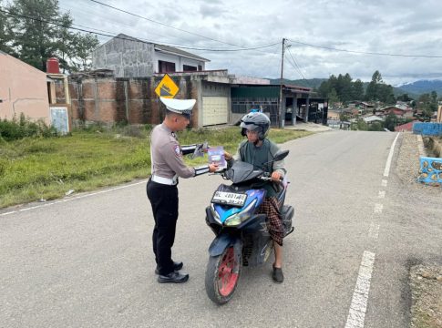 Patroli dan Himbauan Kamseltibcarlantas, Satlantas Polres Gayo Lues Tingkatkan Disiplin Berlalu Lintas Masyarakat