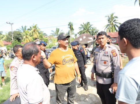 Kapolda Aceh Terobos Jalanan Berlumpur untuk Tiba di Tamiang, Pastikan Penanganan Banjir Berjalan Cepat dan Terkoordinasi