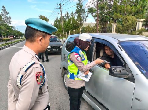 Satlantas Bener Meriah Sosialisasi Operasi Keselamatan Seulawah 2026