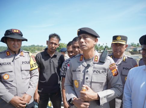 Kapolda Aceh: Pembangunan Jembatan Bailey di Sawang Dapat Diselesaikan Tepat Waktu
