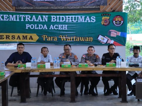 Polda Aceh Gelar Bukber Bersama Awak Media
