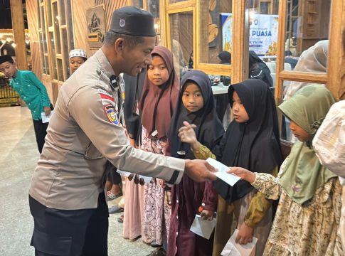 Satbinmas Polres Gayo Lues Santuni Anak Yatim, Wujud Kepedulian di Bulan Ramadhan