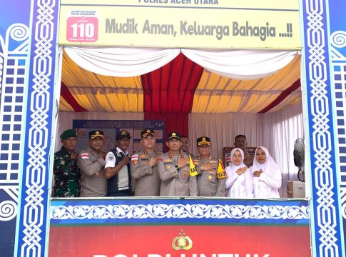 Kapolda Aceh Tinjau Pos Pelayanan Operasi Ketupat 2026 di Lhoksukon, Tekankan Pelayanan Humanis kepada Masyarakat
