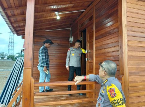 Kapolda Aceh Tinjau Progres Huntap dan Rencanakan Berlebaran di Aceh Tamiang