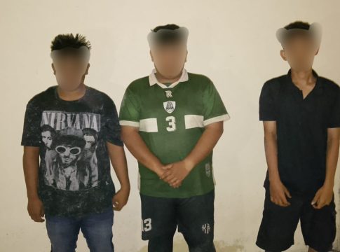 Polsek Sungai Mas Amankan Tiga Terduga Pelaku Pencurian Hewan Ternak di Aceh Barat