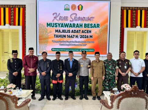 Kapolda Aceh Hadiri Pembukaan Mubes Majelis Adat Aceh 2026