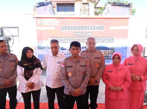 Kapolda Aceh Sebut Pembangunan Aspol Lamteumen Bagian dari Pemenuhan Hak Dasar Personel