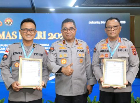 Bidhumas Polda Aceh Raih Dua Penghargaan dalam Rakernis Humas Polri 2026