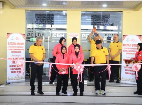 Memperingati HUT Ke-46 YKB Tahun 2026, Bhayangkari Daerah Aceh Gelar Olahraga Bersama dan Bazar
