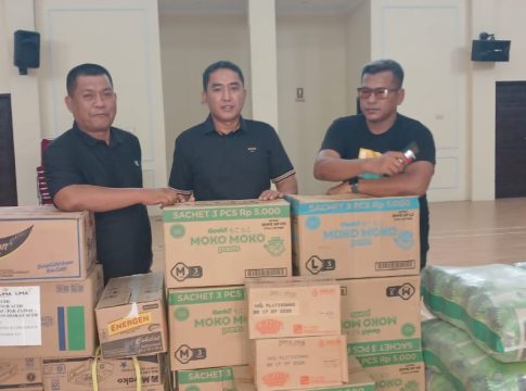 Kapolres Lhokseumawe Salurkan Bantuan Korban Banjir, Geuchik Ham dan Tajuddin S.Sos Sampaikan Apresiasi