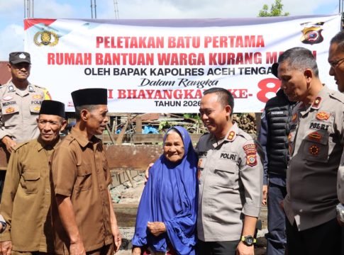 Sambut Hari Bhayangkara ke-80, Kapolres Aceh Tengah Bangun Harapan Baru Lewat Rumah Layak Huni untuk Warga Kurang Mampu