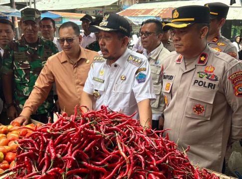 Polres Pidie Jaya Bersama Forkopimda Laksanakan Sidak Pasar Jelang Idul Adha 1447 H