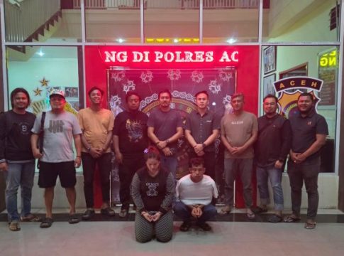 Polres Aceh Tengah Tangkap Dua Buronan Curas Maut Pekanbaru