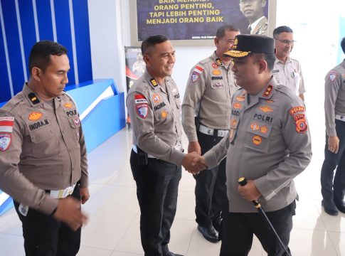 Kapolda Aceh Kunjungi Ditlantas Polda Aceh, Tekankan Peningkatan Pelayanan kepada Masyarakat
