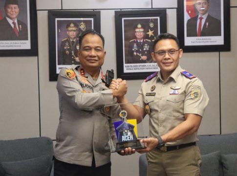 Kapolda Terima Silaturahmi Kepala Kanwil BPN Provinsi Aceh