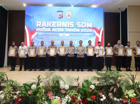 Kapolda Aceh Buka Rakernis SDM 2026, Tegaskan SDM Unggul Kunci Pelayanan Polri yang Profesional dan Humanis