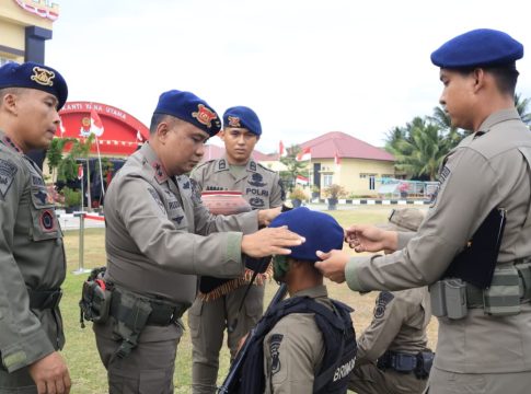 Kapolda Aceh Tutup Pembinaan Tradisi dan Pembaretan 65 Bintara Remaja Satbrimob Polda Aceh