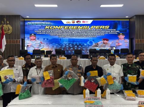 Polda Aceh Berhasil Gagalkan Peredaran Narkotika Jenis Etomidate dan Ekstasi dalam Jumlah Besar, Oknum Keuchik Aktif Ikut Diamankan