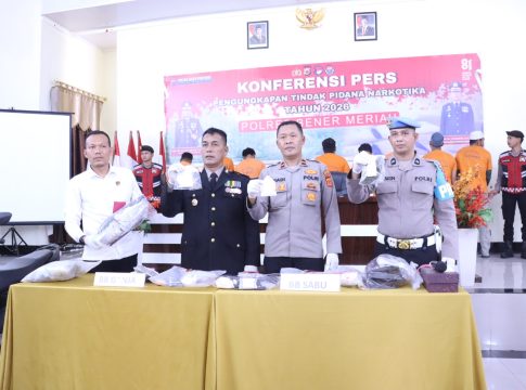 Polres Bener Meriah Ungkap 37 Kasus Narkotika, Sita 2,2 Kg Ganja dan 235,43 Gram Sabu