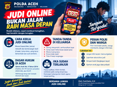 Judi Online Menyasar Ponsel Warga: Kenali Modusnya, Lindungi Keluarga