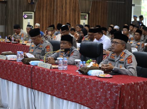 Kapolda Aceh Ikuti Ngaji Kebangsaan Bersama Gus Baha secara Hybrid