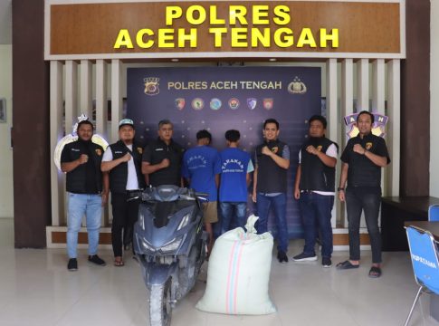Satreskrim Polres Aceh Tengah Berhasil Ungkap Tindak Pidana Pencurian Kopi di Bies Mulie, Dua Pelaku Ditangkap