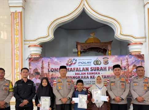 Semarak Hari Bhayangkara, Polres Sabang Gelar Lomba Hafalan Surah Pendek